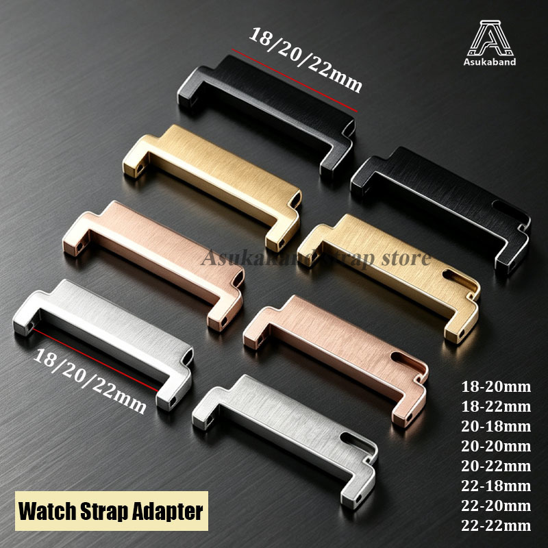 Watch Strap Replacement - 2 stuks snelkoppeling horlogebandadapter horlogeaccessoires 18mm