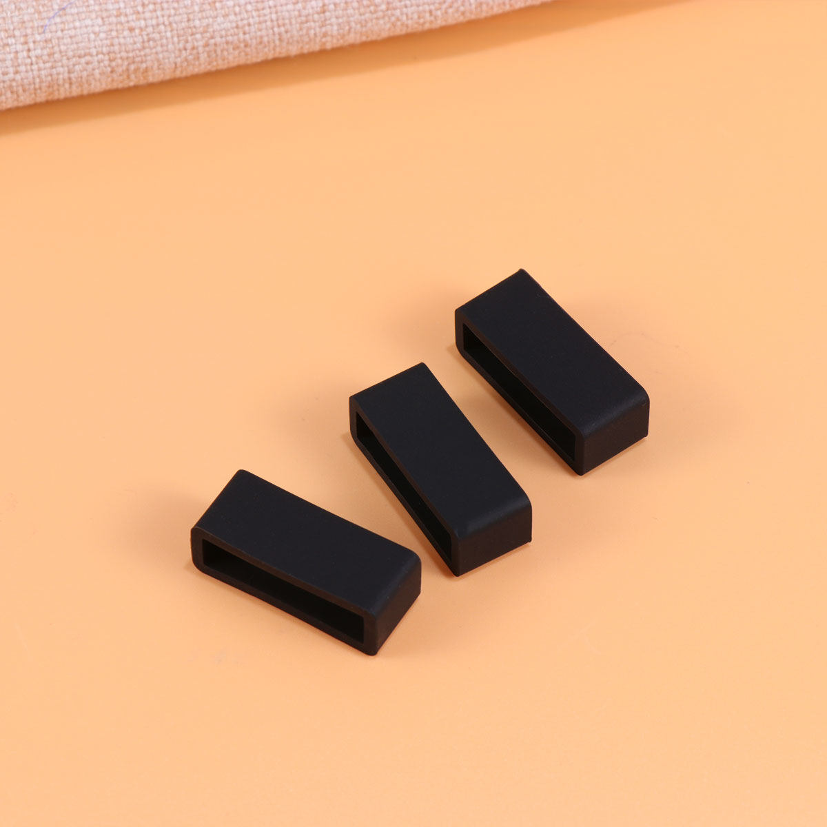 8 stuks 22 mm zwarte siliconen - Watch Strap Replacement recensie en prijs