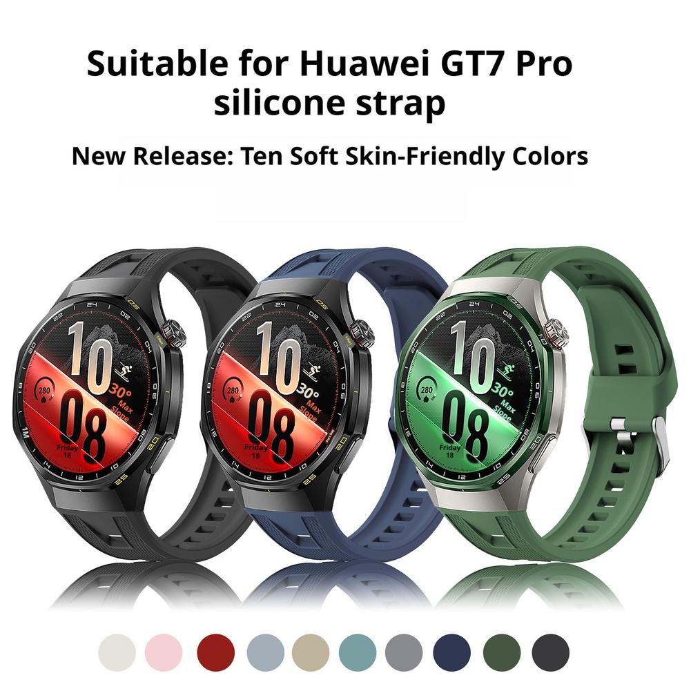 Siliconen horlogeband voor de  - Watch Strap Replacement recensie en prijs