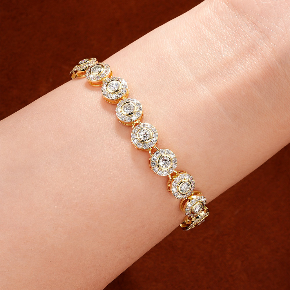 Abestecom Moissanite Cubic Zir - Tennis Bracelet Cubic recensie en prijs