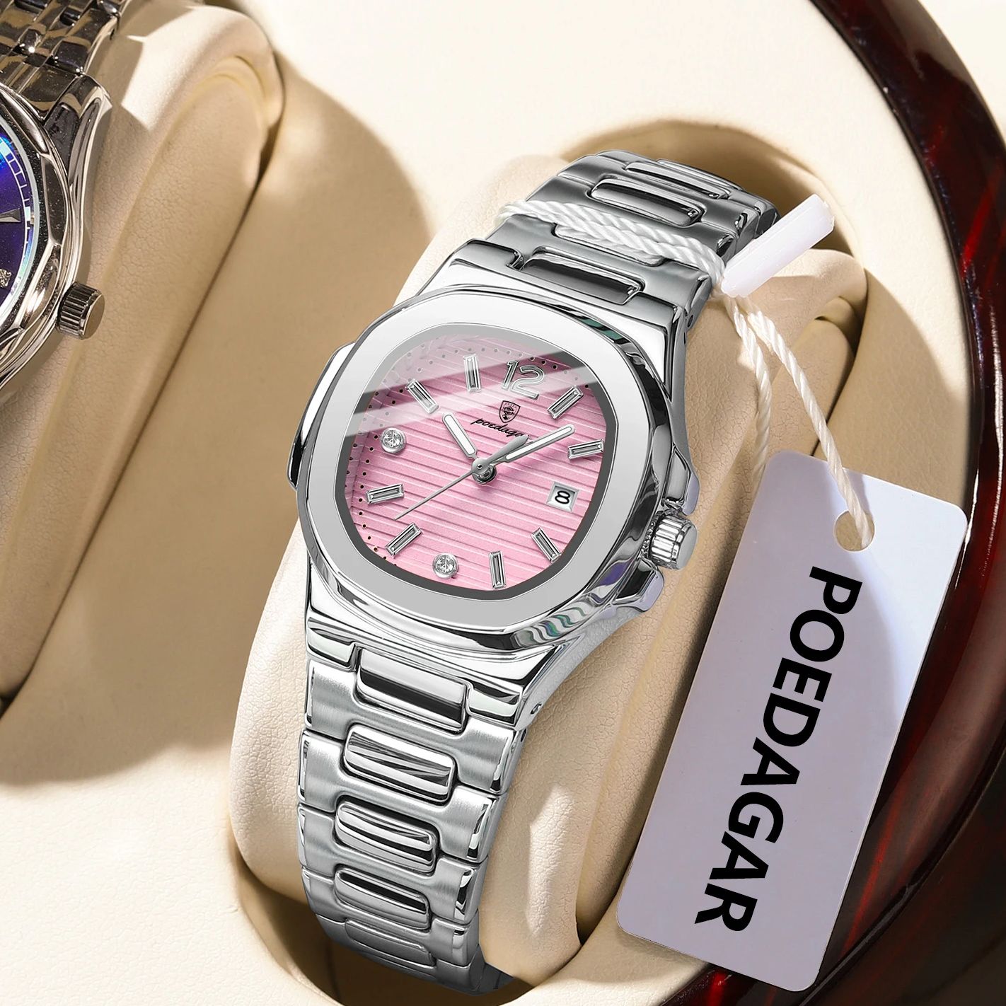 POEDAGAR Vierkante Mode Vrouw  - High Jewelry Watches recensie en prijs