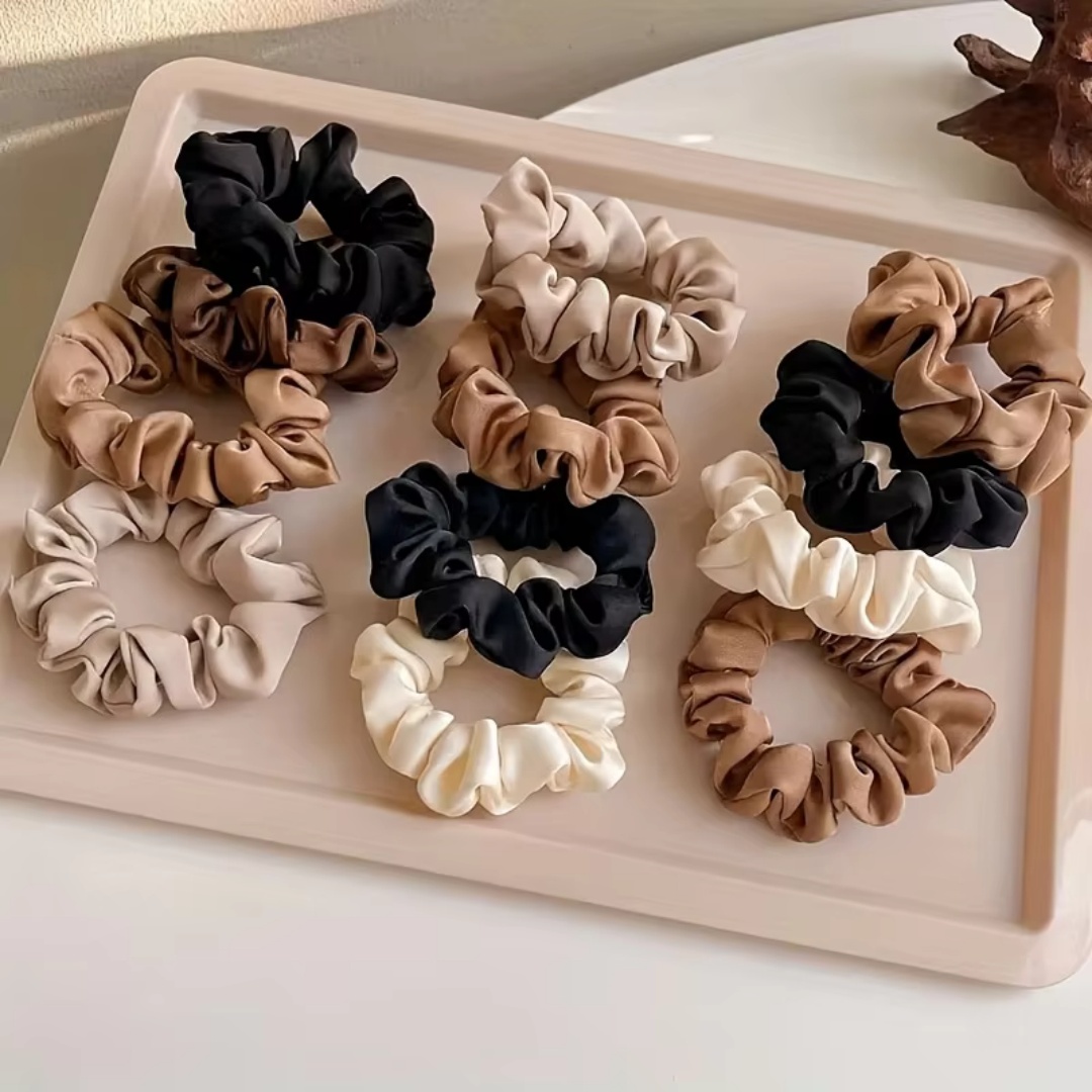 5 STKS Satijnen Haar Chouchou  - Shop Jewelry & Watches Near Me recensie en prijs