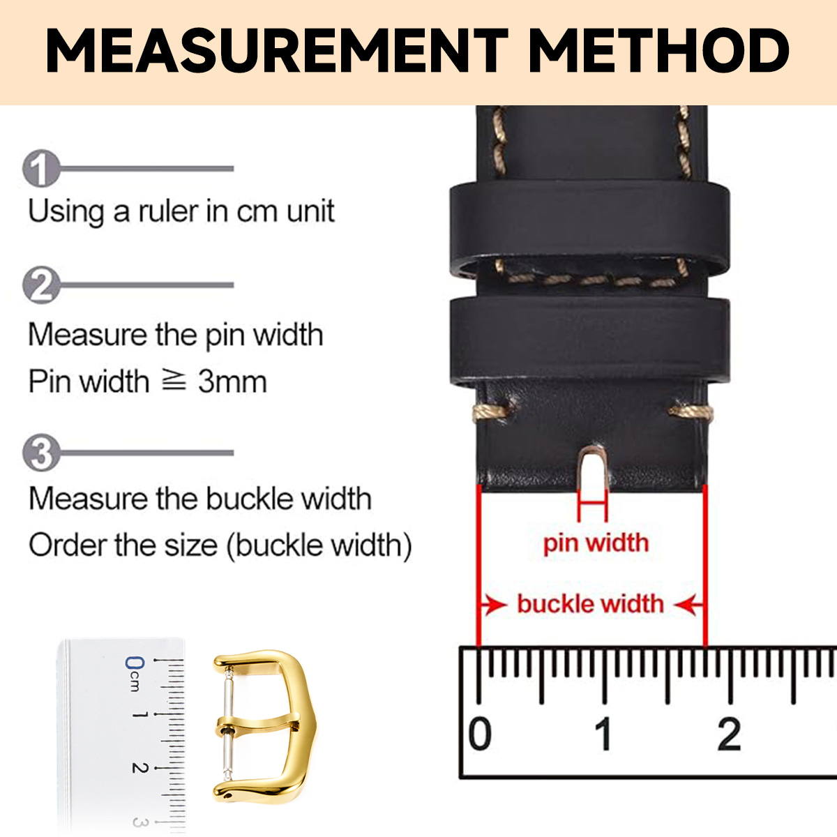 Rvs Gesp 12mm 14mm 16mm 18mm P - Watch Strap Replacement recensie en prijs