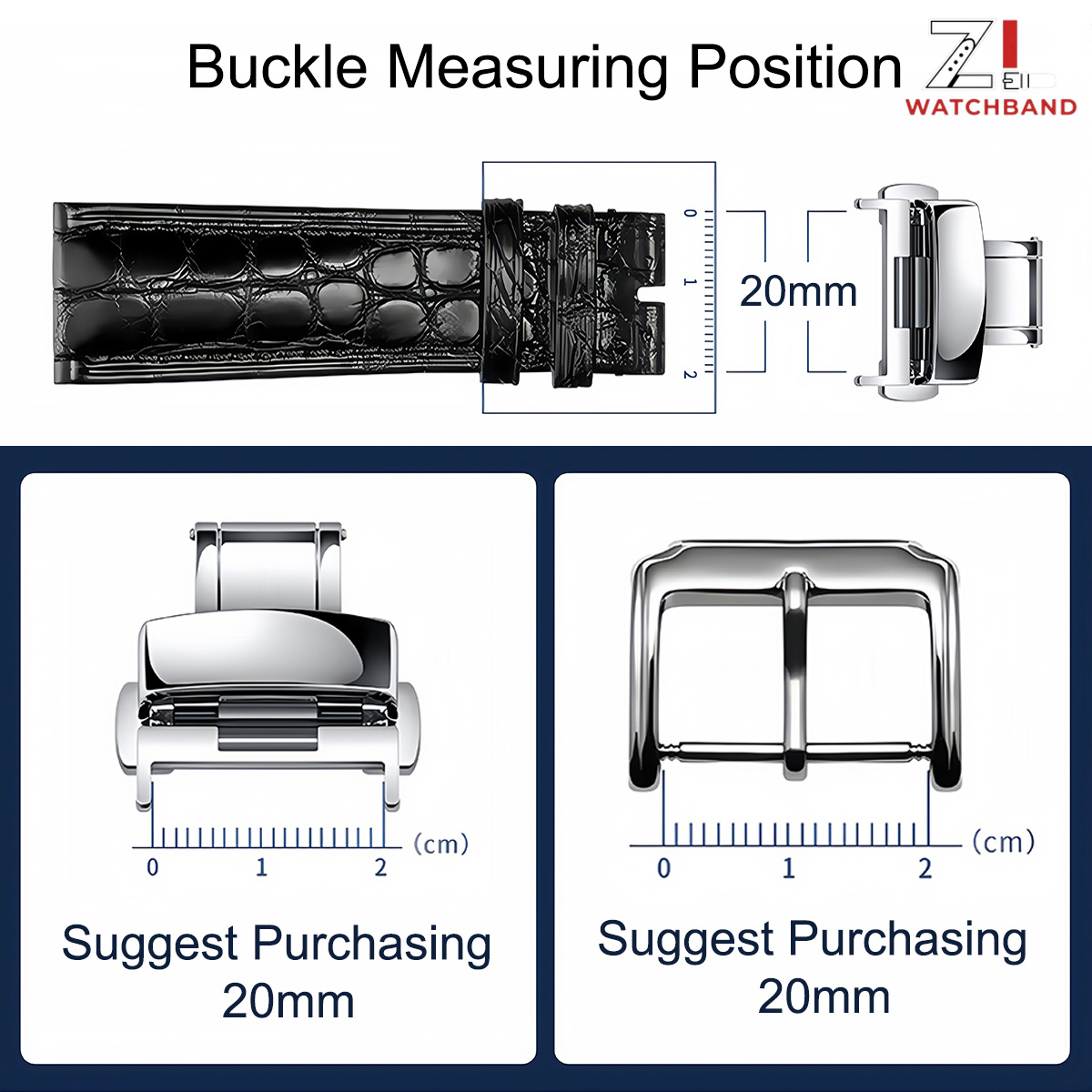 Metalen Horlogegesp 16mm 18mm  - Watch Strap Replacement recensie en prijs