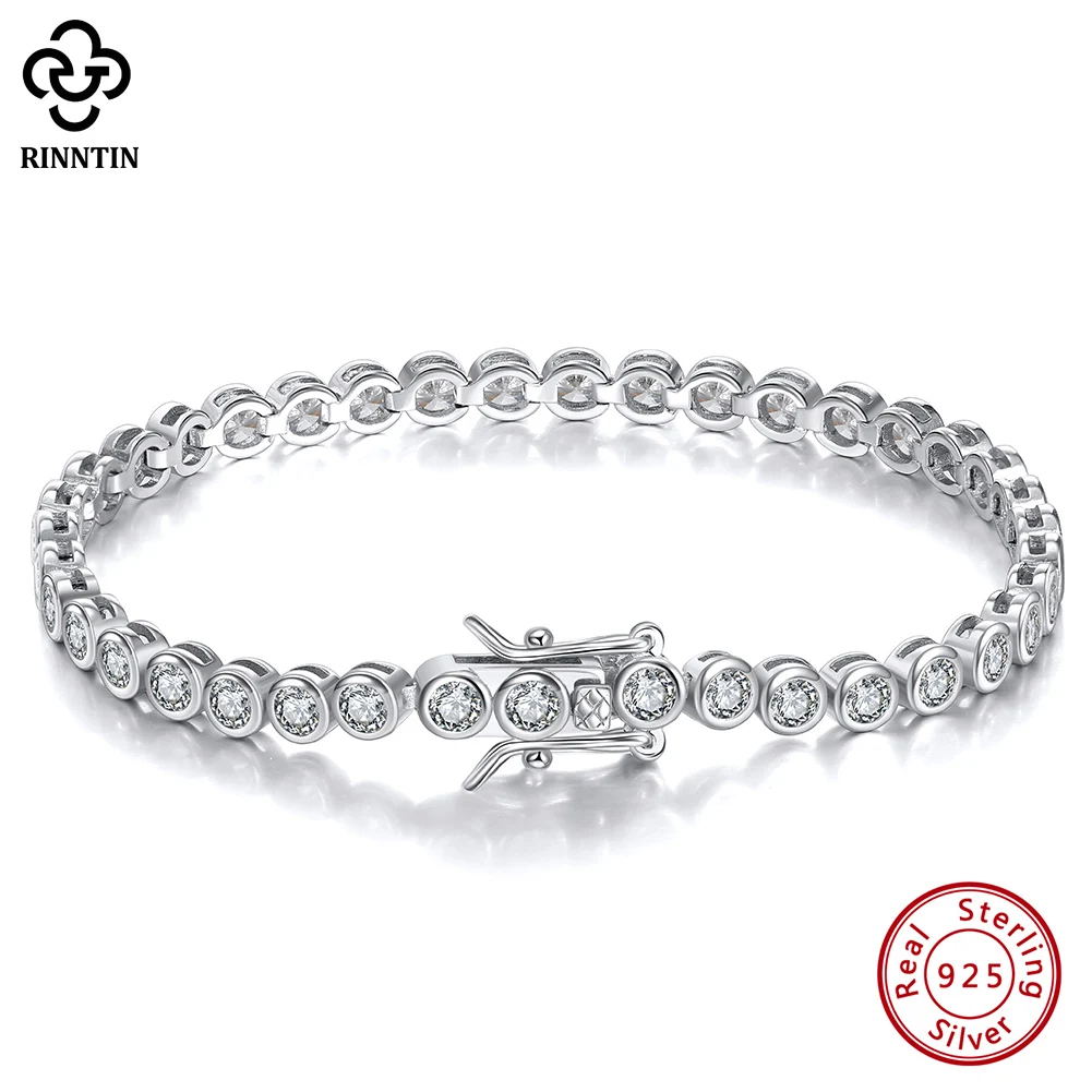 Rinntin Glanzende Tennisarmban - Tennis Bracelet Cubic recensie en prijs