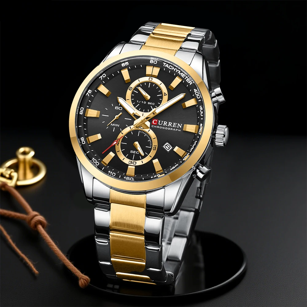 CURREN Casual quartz chrono sp - Jewellery Watches recensie en prijs