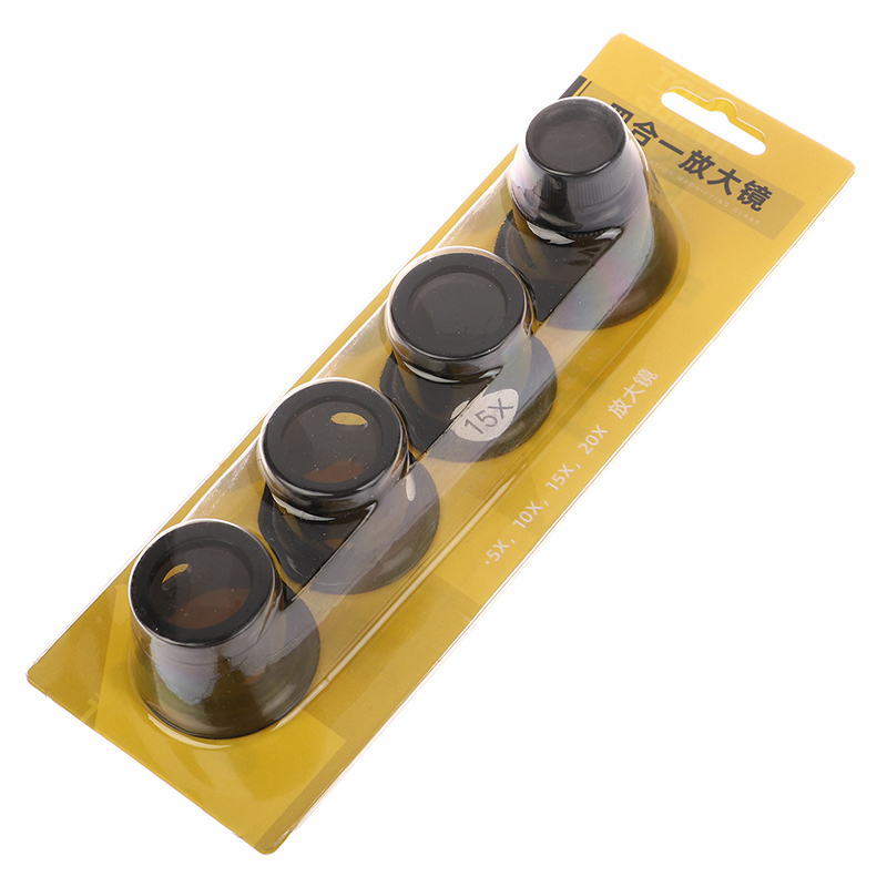 4-delige set ooglupen 5x/10/15 - Jewelry Watches Repair recensie en prijs
