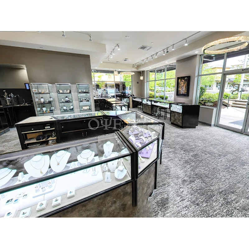 Op maat gemaakte glazen etalag - Shop Jewelry & Watches Near Me recensie en prijs