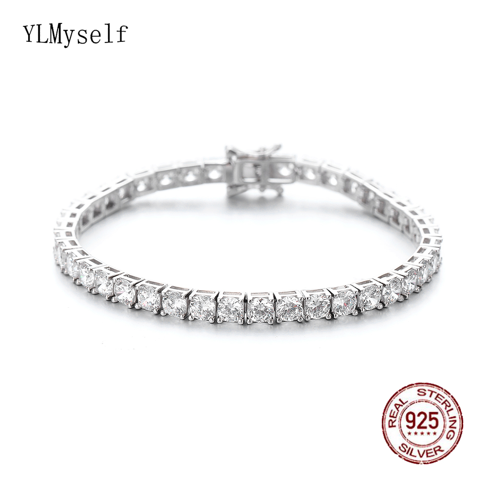 YLMyself 925 Zilveren Tennis A - Tennis Bracelet Cubic recensie en prijs